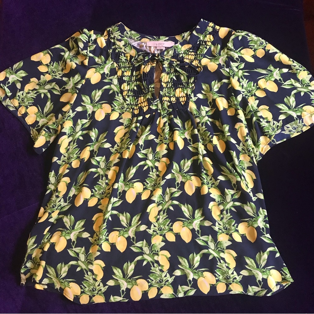 Loft lemon top L